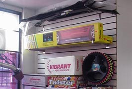 We carry all your interior and exterior accessories for your automobile.