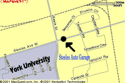 2901 Steeles Avenue West, Unit #32&33 Dowsview:  We are located at the cornor of Steeles and Keele, Behide the TD Bank.