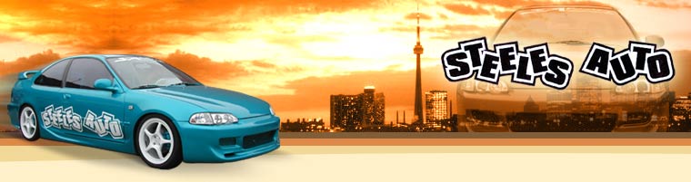 Steels Auto - Your source for used cars, trucks and vans. High Performance auto refits, performance parts and accessories. Locally severing Toronto, Ontario since 1979