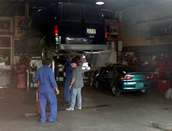 At Steeles Auto top certified mechanics are always available to service your vehicle.
